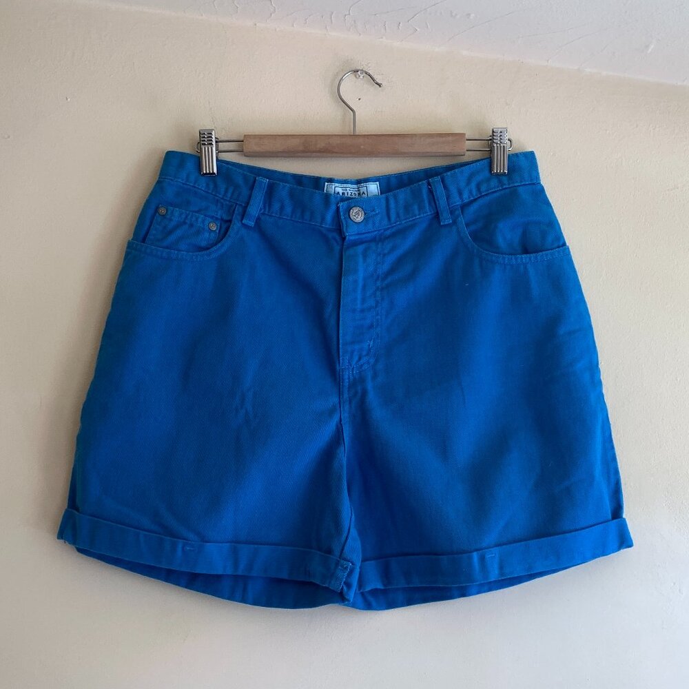 VINTAGE Blue Denim Shorts by Arizona Size M